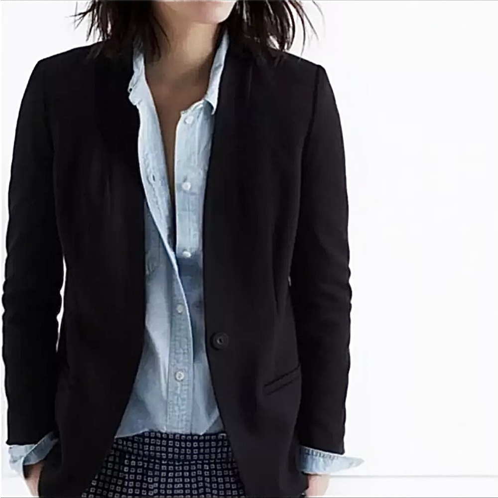 Women’s Madewell Tribune Fitted Blazer Size 2